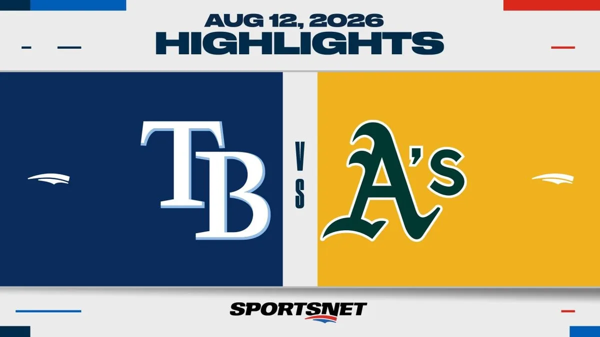 MLB Highlights: Rays 8, Athletics 4