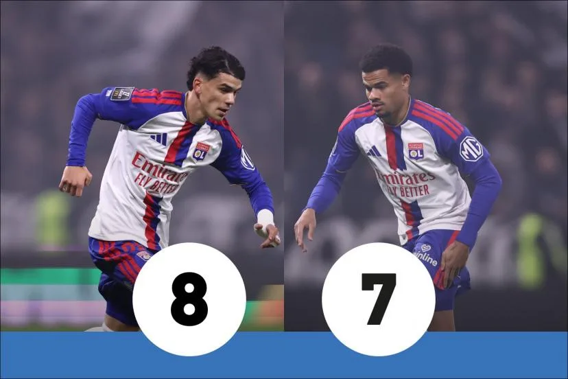 Les notes d'OL-Nice : Boudache-Athekame, la jeunesse lyonnaise a sonné la révolte