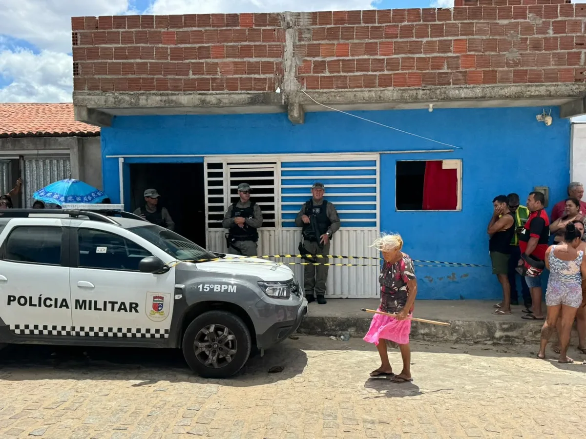 Homem mata companheira, enteada e cunhada a tiros e fere duas crianças no RN