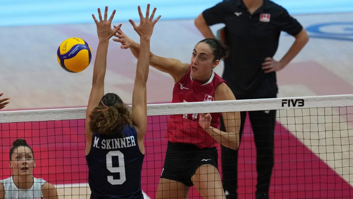 Canadian women’s volleyball team wins first continental title, eyes Olympic berth