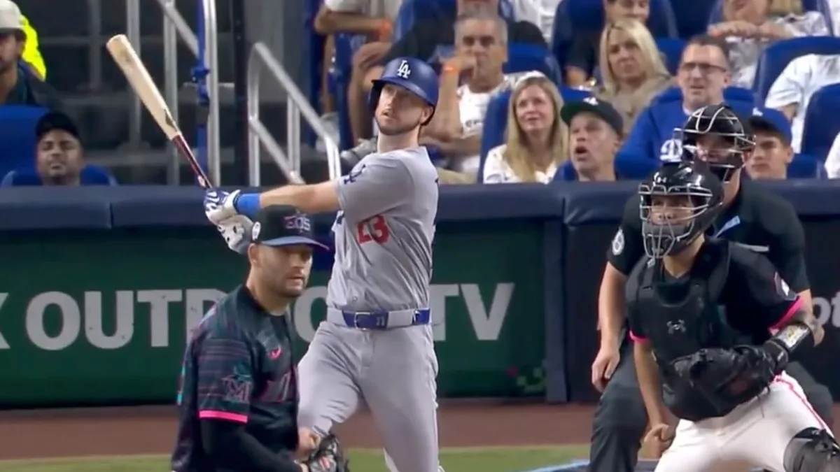 Dodgers’ Tucker widens lead with grand slam vs. Marlins