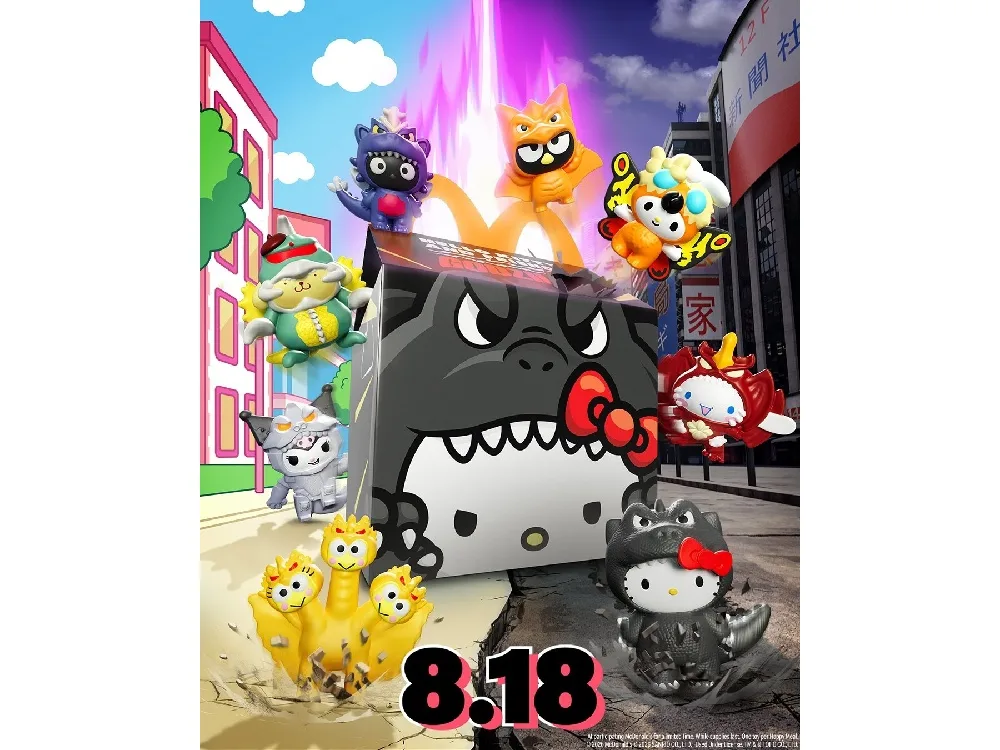 Hello Kitty x Godzilla Happy Meals are coming to McDonald’s, but not in Japan [Video]