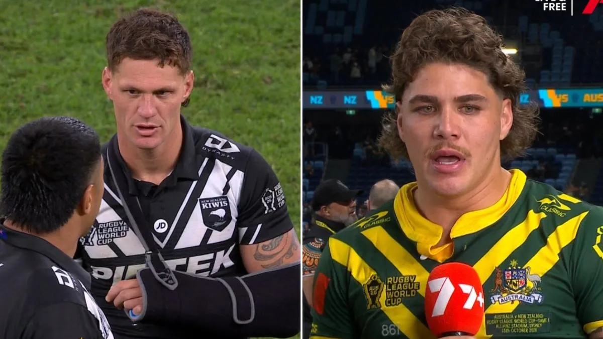 Reece Walsh sends classy message to Kalyn Ponga after World Cup injury: ‘Honestly gutted’