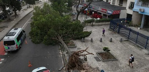 Rio de Janeiro emite alerta para ventanias no litoral e na capital