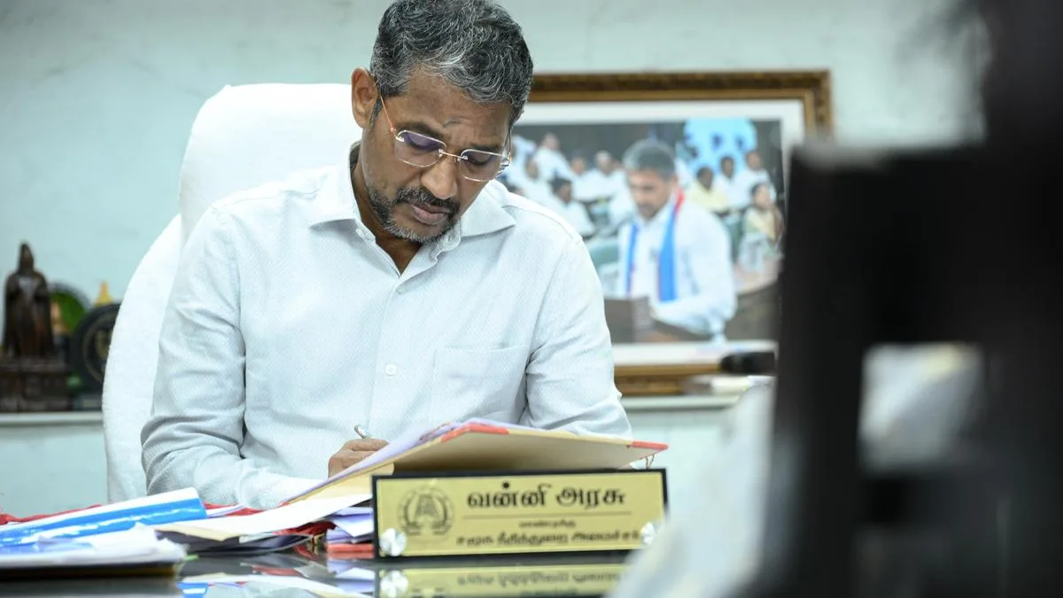 T.N. Minister Vanni Arasu denies allegation of denial of overseas scholarship