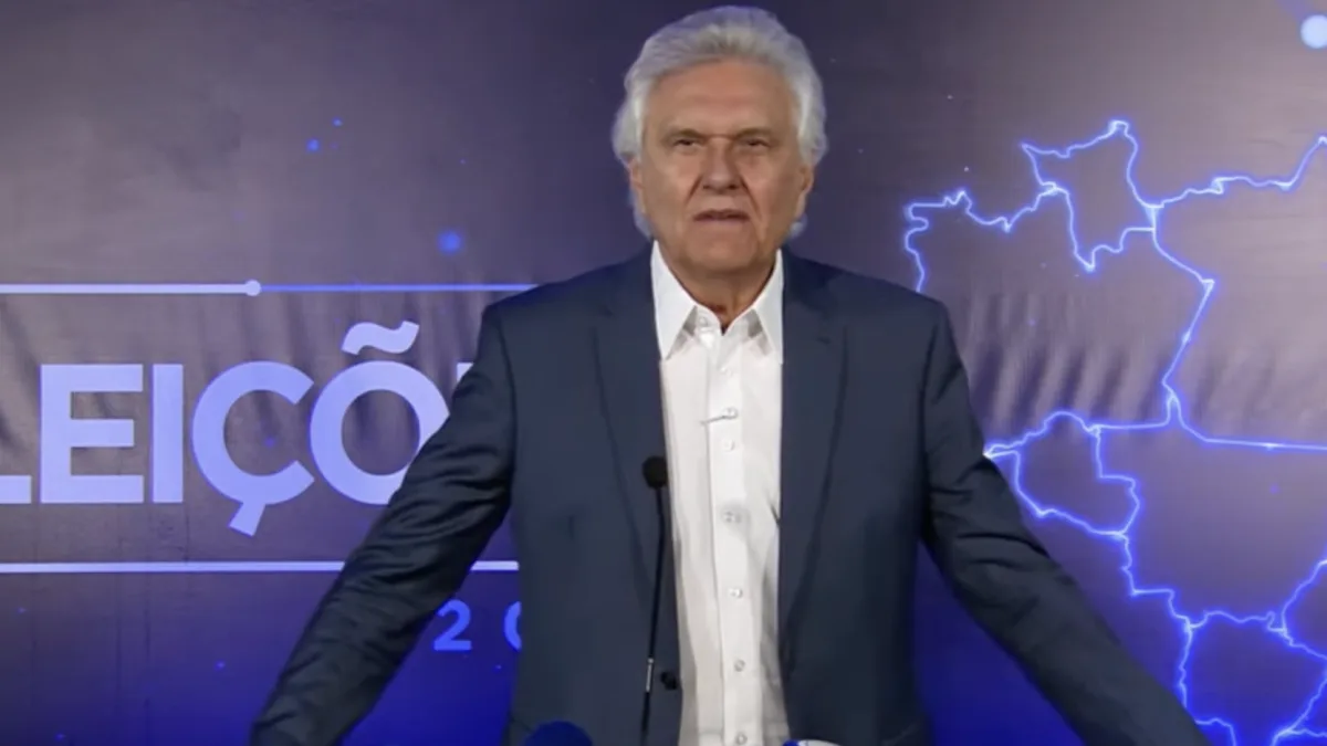 Caiado defende cassação de Lula e Flávio por falta em debate