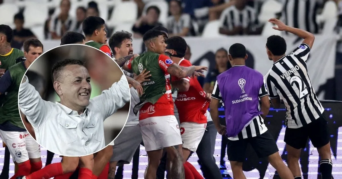 Cienciano tomó drástica medida tras agresión de jugadores de Botafogo contra su DT Horacio Melgarejo en Brasil