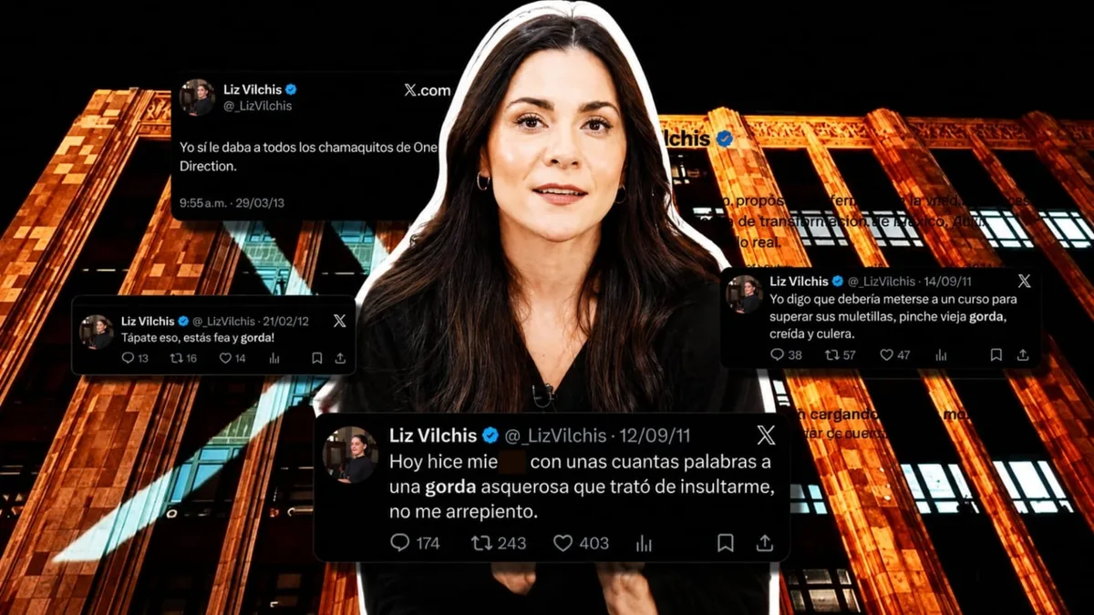 Suspenden cuenta de X de Liz Vilchis tras polémica por antiguos tuits discriminatorios
