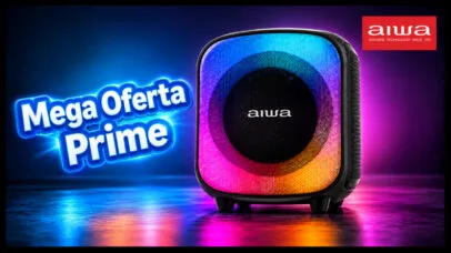 Mega Oferta Amazon Prime: caixa Partybox da AIWA com desconto de 55%