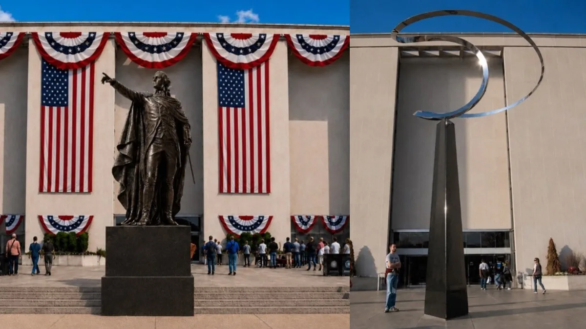 Donald Trump pidió al Instituto Smithsonian instalar estatuas de George Washington y una exposición de cara al Día de la Constitución