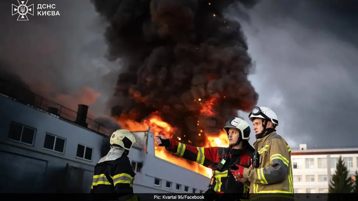 Zelensky's Former TV Studio Warehouse Destroyed In Russian Strike
