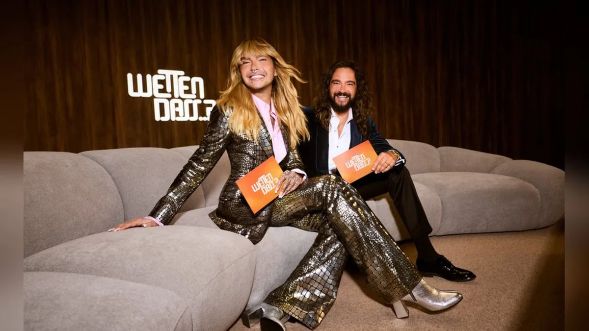 „Wetten, dass..?“: Kaulitz-Brüder begeistern mit Foto vom berühmten Sofa