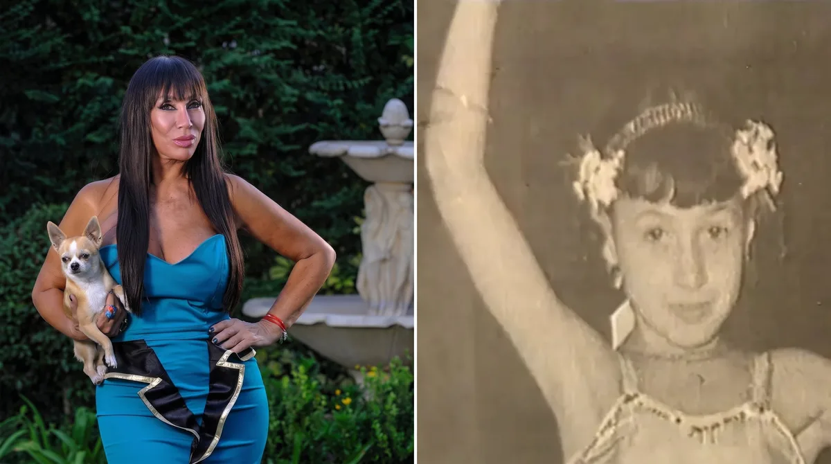 Así fue el debut de Moria Casán a los 10 años: bailaba danzas españolas y compartió cartel con Lolita Torres
