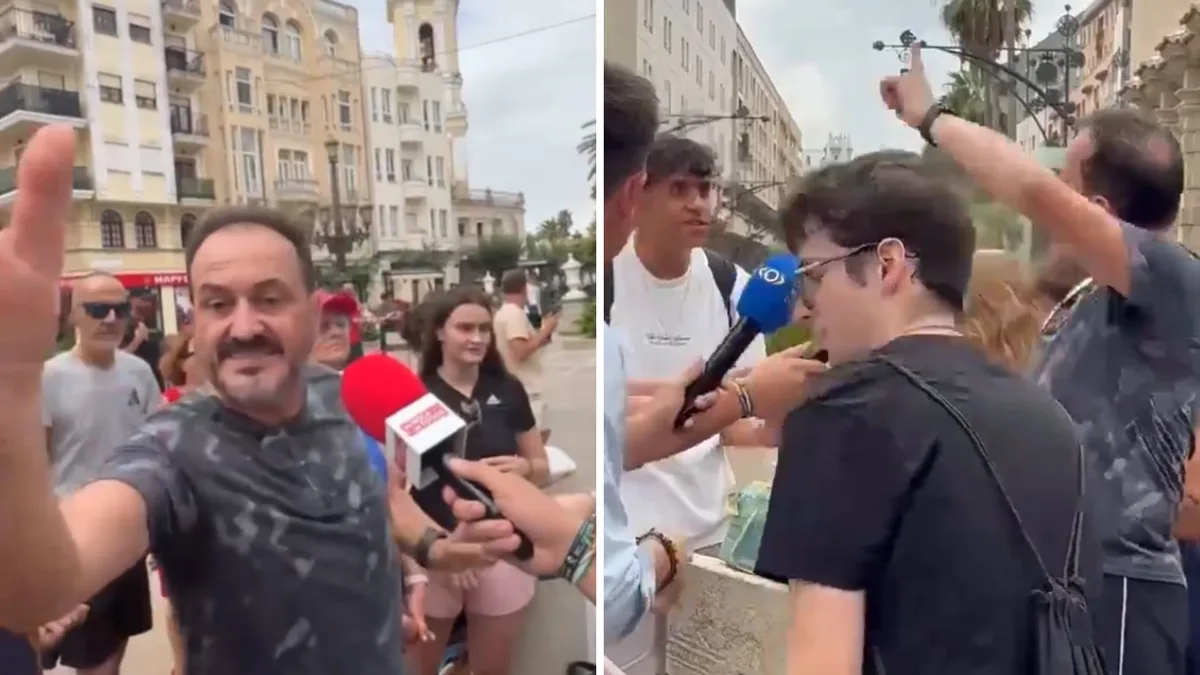 Un hombre agrede a un periodista de Ceuta tras confundirlo con un migrante marroquí: el trabajador iba a cubrir la concentración contra la ministra de Inclusión