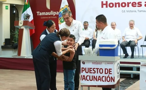 Tamaulipas inicia Campaña Estatal de Vacunación 2026; reporta cero casos de sarampión