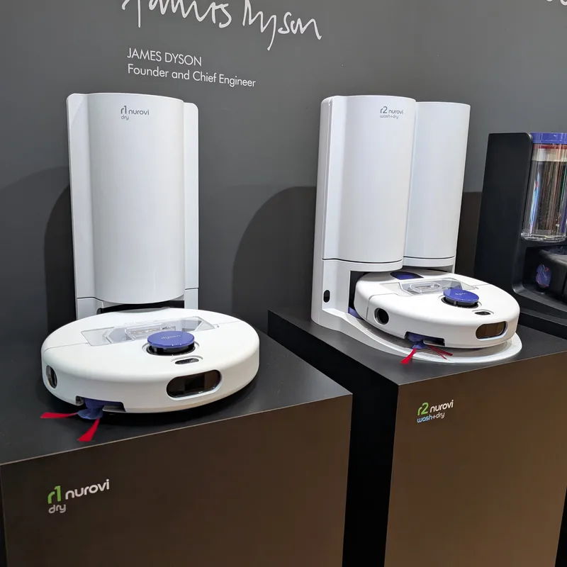 Actualité : Avec une détection UV et de nouvelles serpillières, Dyson veut faire de ses robots-laveurs les maîtres du nettoyage