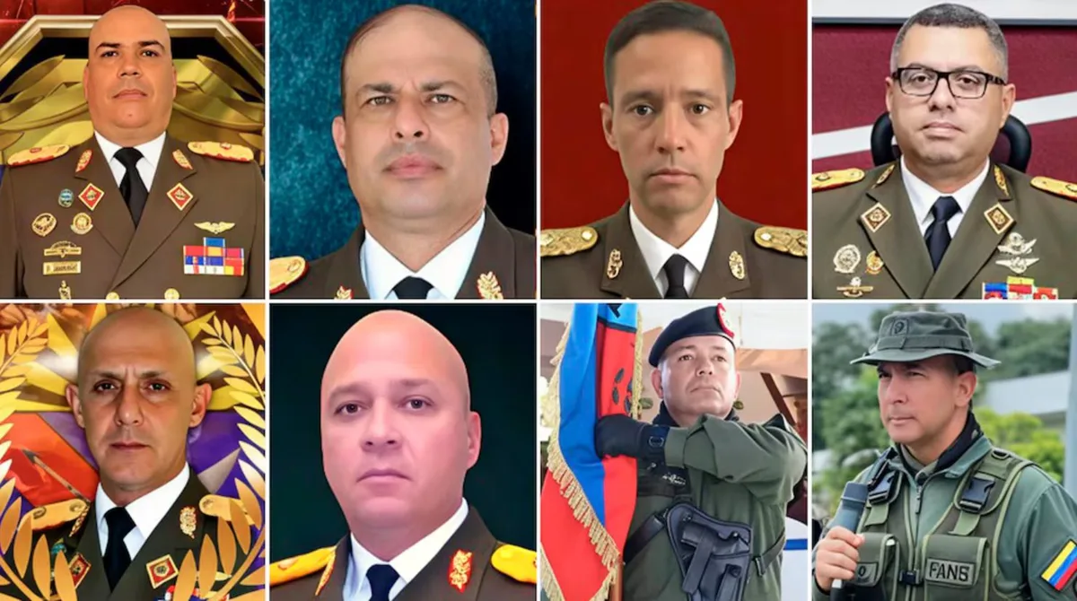 Delcy Rodríguez reconfiguró casi todo el mando militar territorial en Venezuela