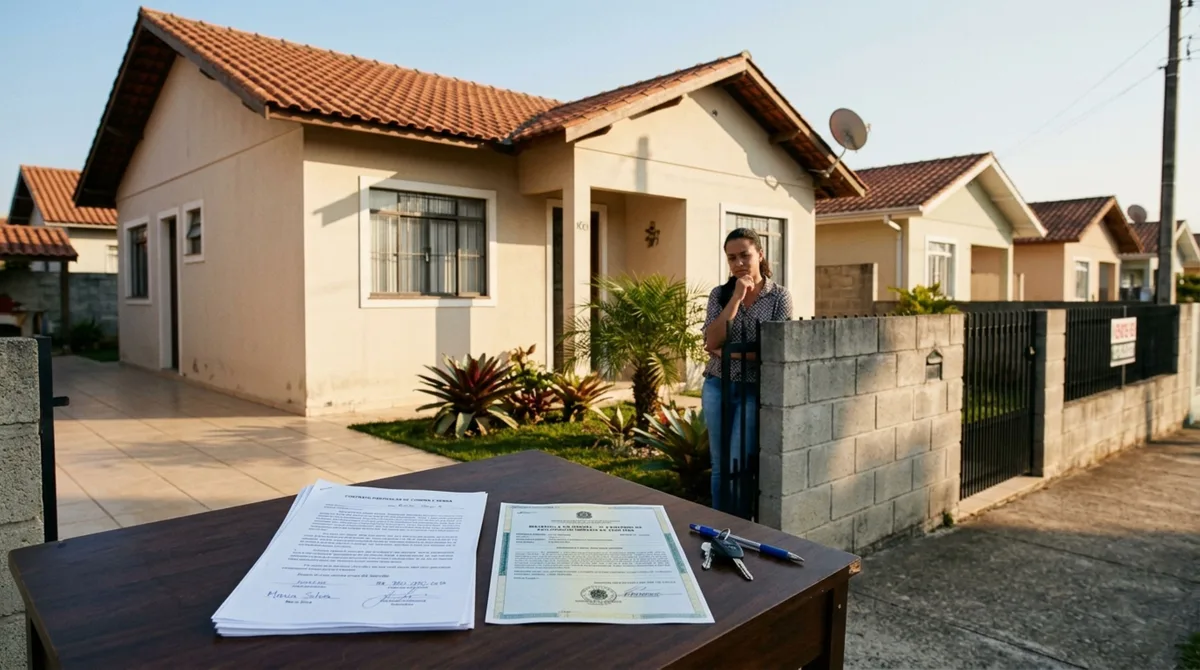 Homem compra terreno por contrato particular, constrói casa de R$ 400 mil e ao tentar registrar imóvel, descobre que vendedor não aparece como proprietário, titular da matrícula exige devolução da área