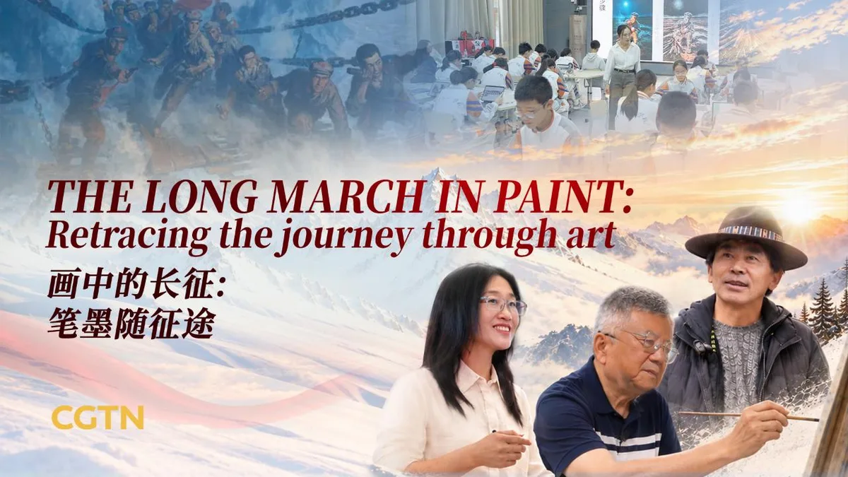 The Long March in paint: Retracing the journey through art