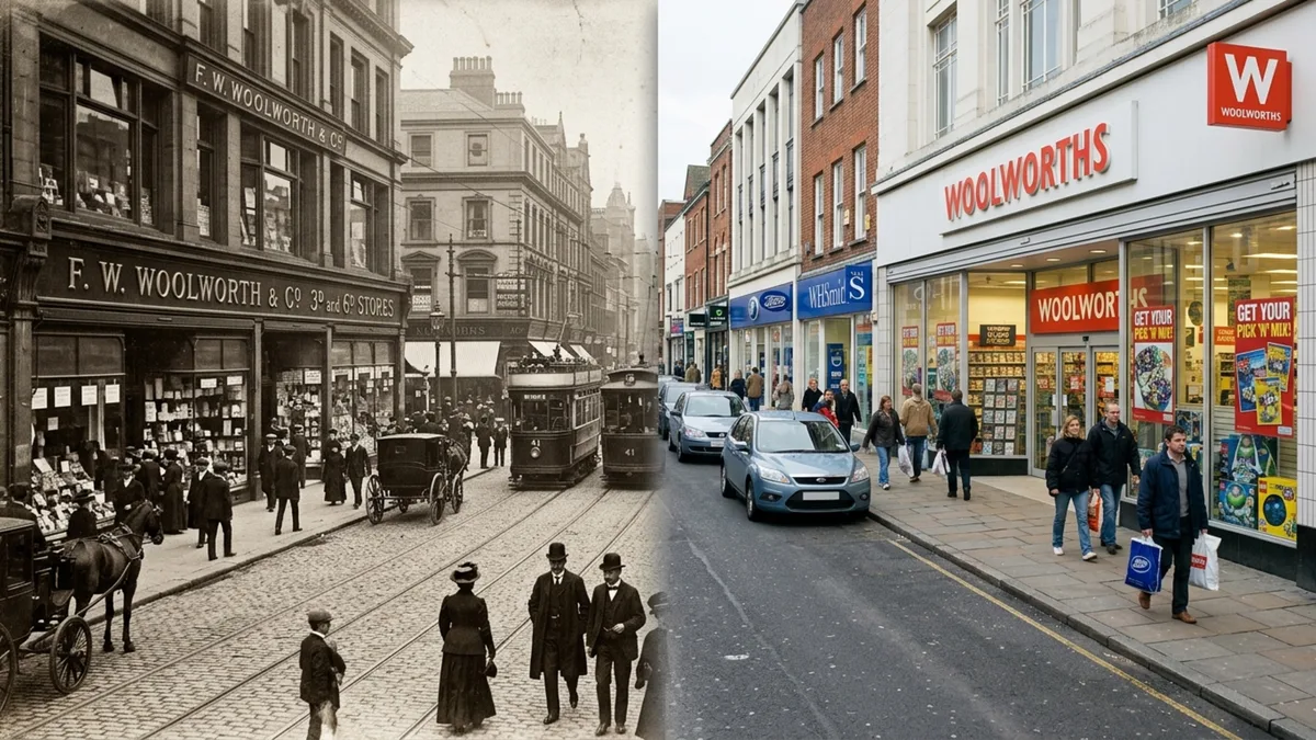 O nome estava nas principais ruas comerciais por quase 100 anos, mas a crise fecha centenas de lojas e apaga uma marca histórica do mapa