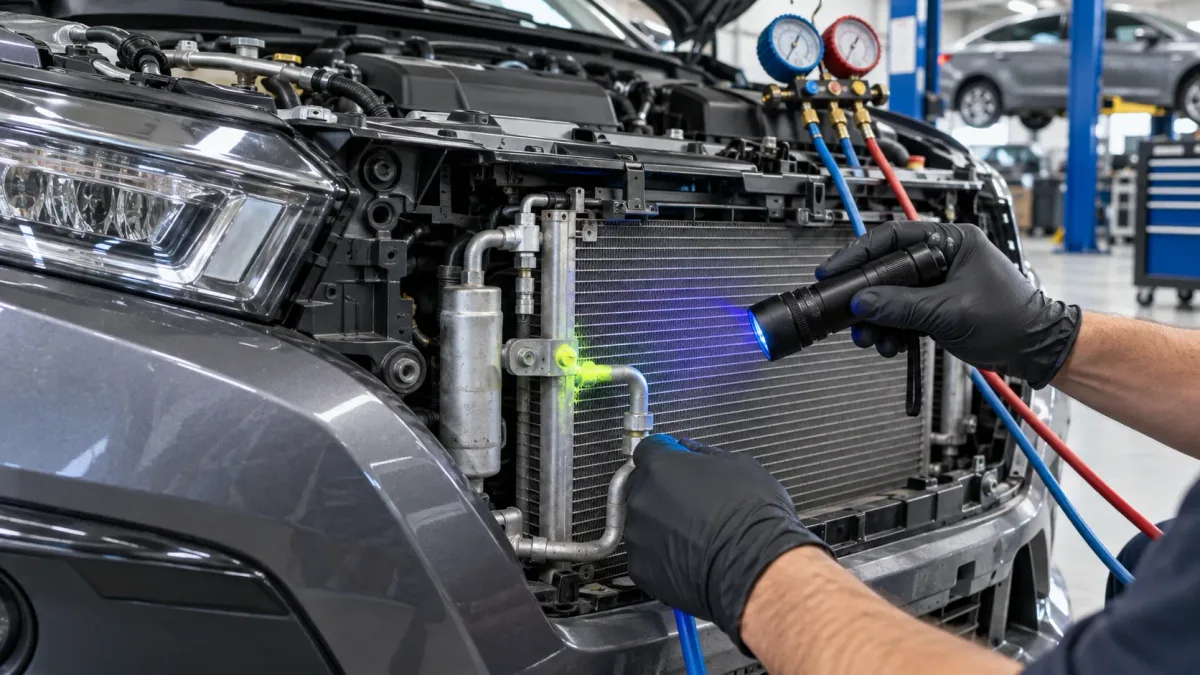 Honda Civic G10 com ar-condicionado perdendo eficiência: como identificar falta de gás, vazamento no condensador, falha do compressor e problema elétrico