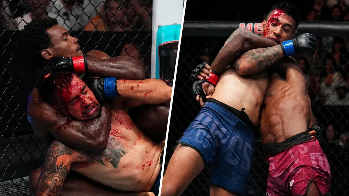 Ganó un contrato en la UFC tras una sangrienta sumisión en el primer round y Dana White lo llenó de elogios: “Es un absoluto animal”