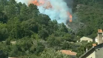 Un incendie se déclare à Venaco en Haute-Corse