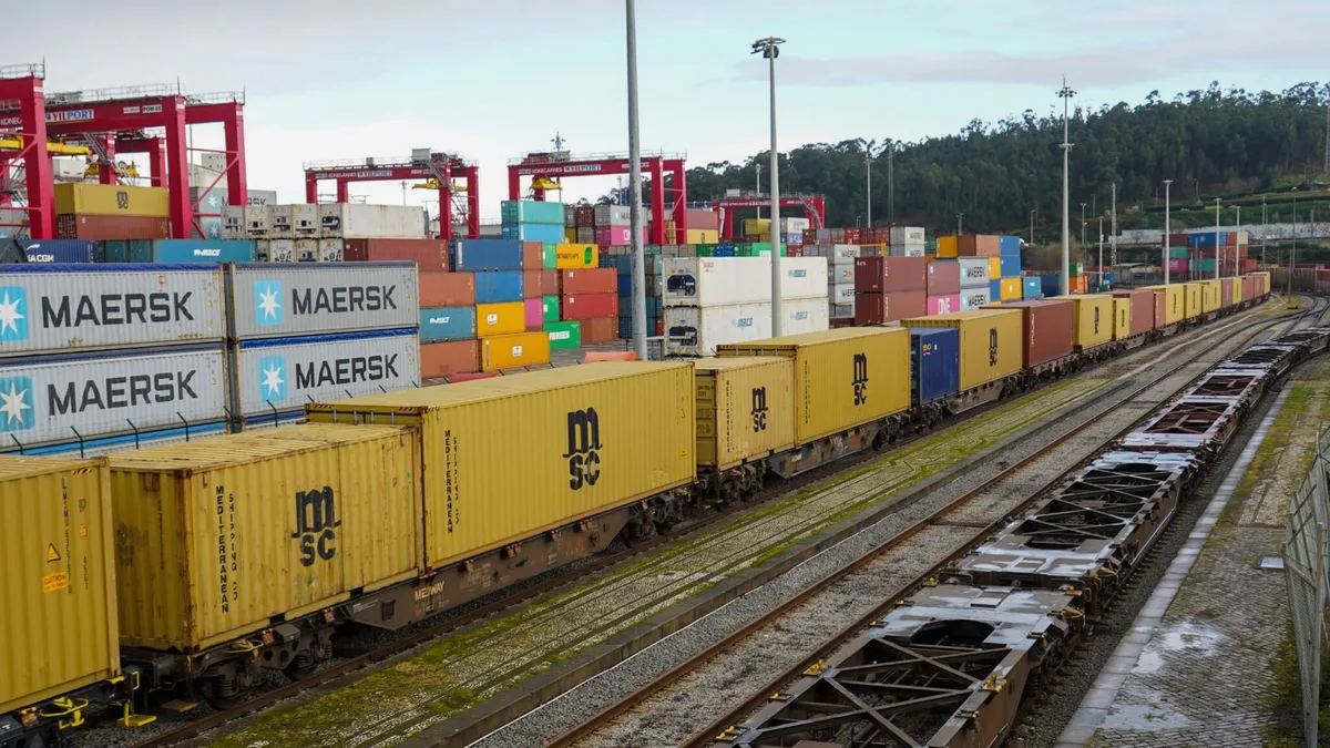 Portugal tem o segundo melhor transporte de mercadorias por comboio na Europa
