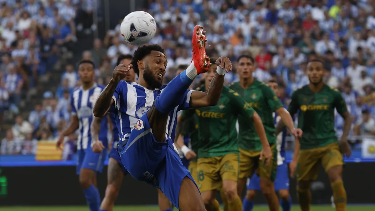 Alarma con la rodilla de Aubameyang