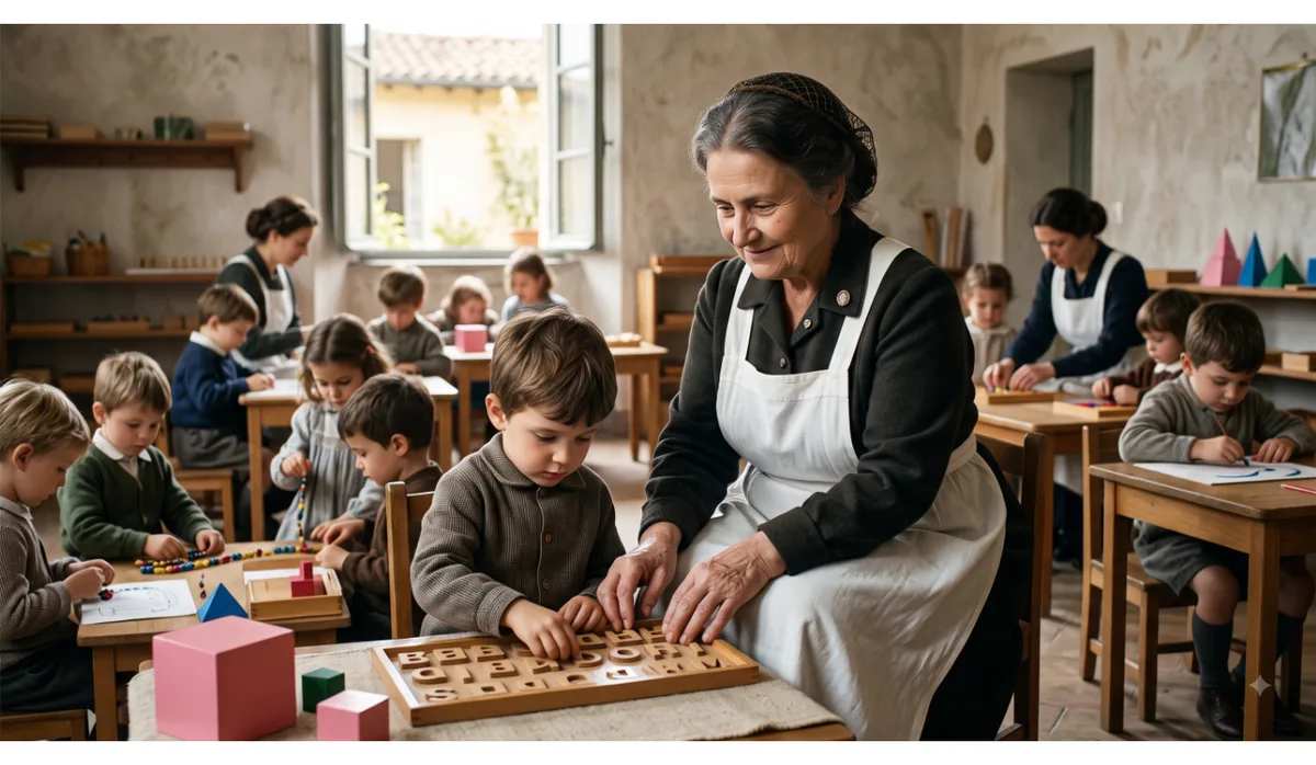 A Itália na educação ocidental: Maria Montessori