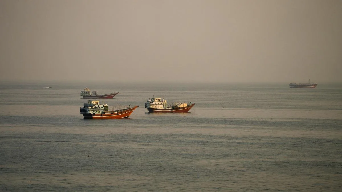 Iran Guards say struck vessel in Strait of Hormuz