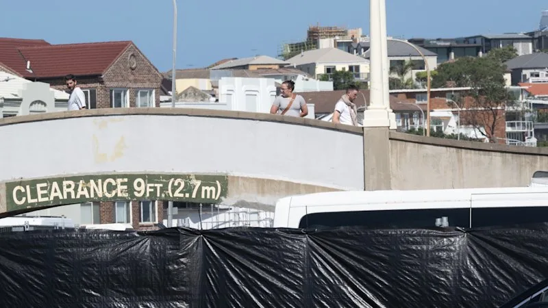 Man charged over ‘offensive behaviour’ on bridge at centre of Bondi attack