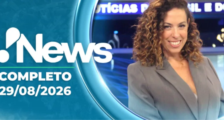 RedeTV! News (29/08/26) | Completo