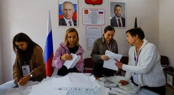 Partido de Putin perto de garantir maioria parlamentar com 90% dos votos apurados