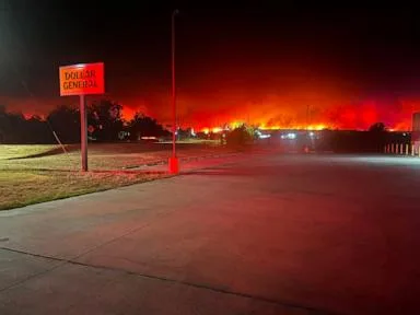 Evacuations ordered as wind-whipped Ross Fire in Texas explodes to 50,000 acres