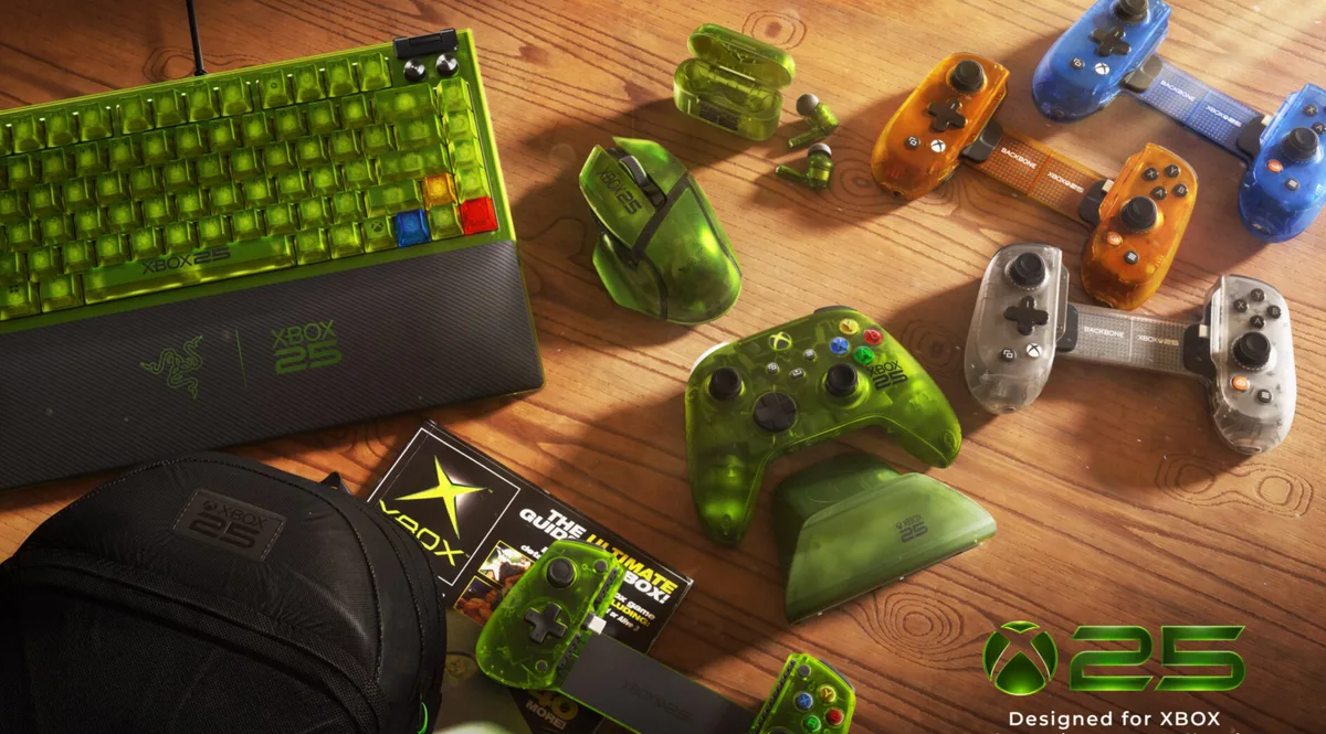 The new Xbox 25th Anniversary Collection includes redesigned Razer accessories: Where to preorder
