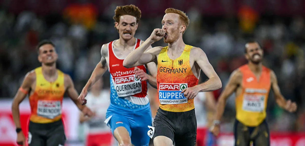 Hürdenläufer Ruppert triumphiert mit historischem EM-Gold