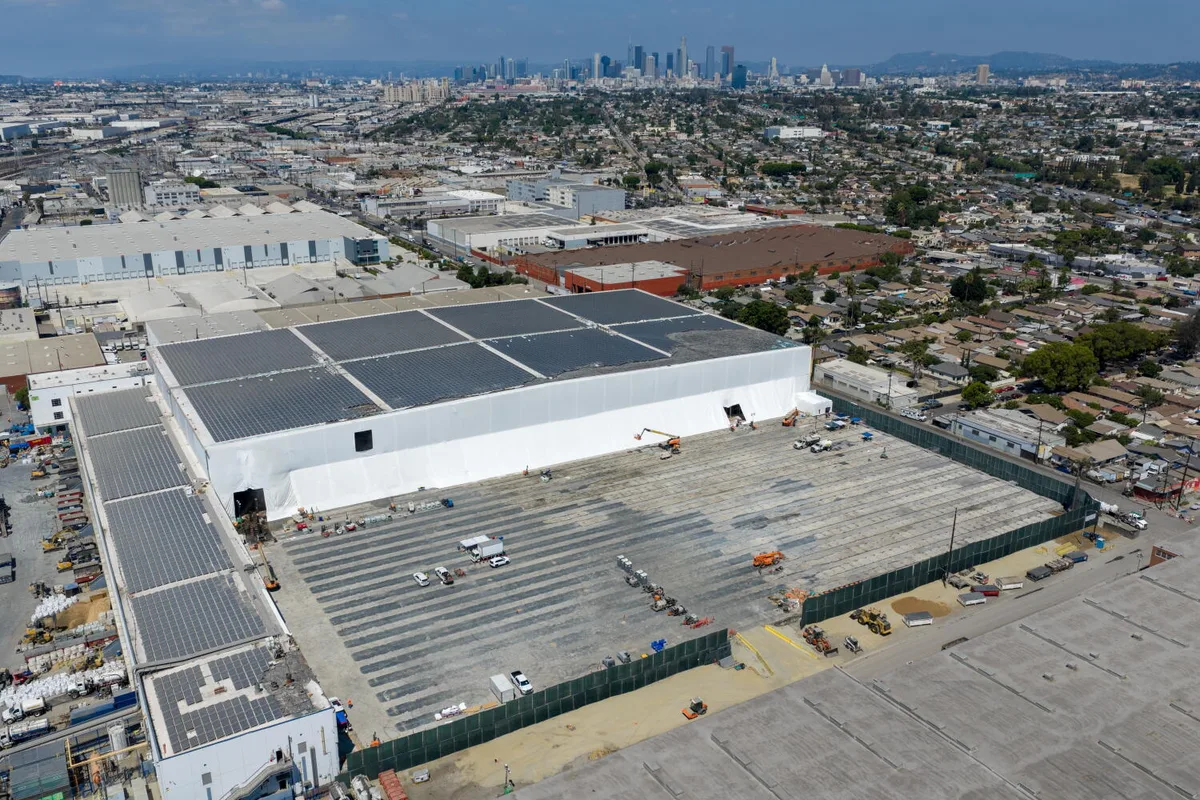 Millions of pounds of rotting food have finally been removed from burned warehouse in Boyle Heights