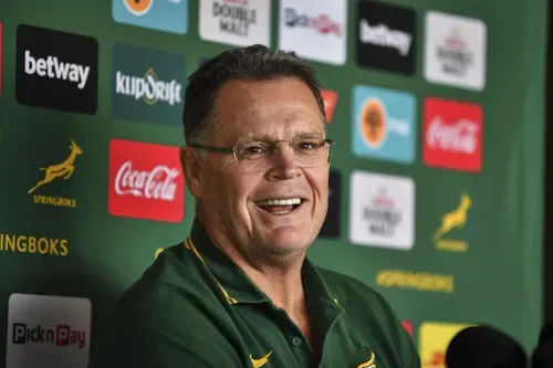 Springboks win inaugural Rugby’s Greatest Rivalry series as Erasmus plays down All Blacks gap