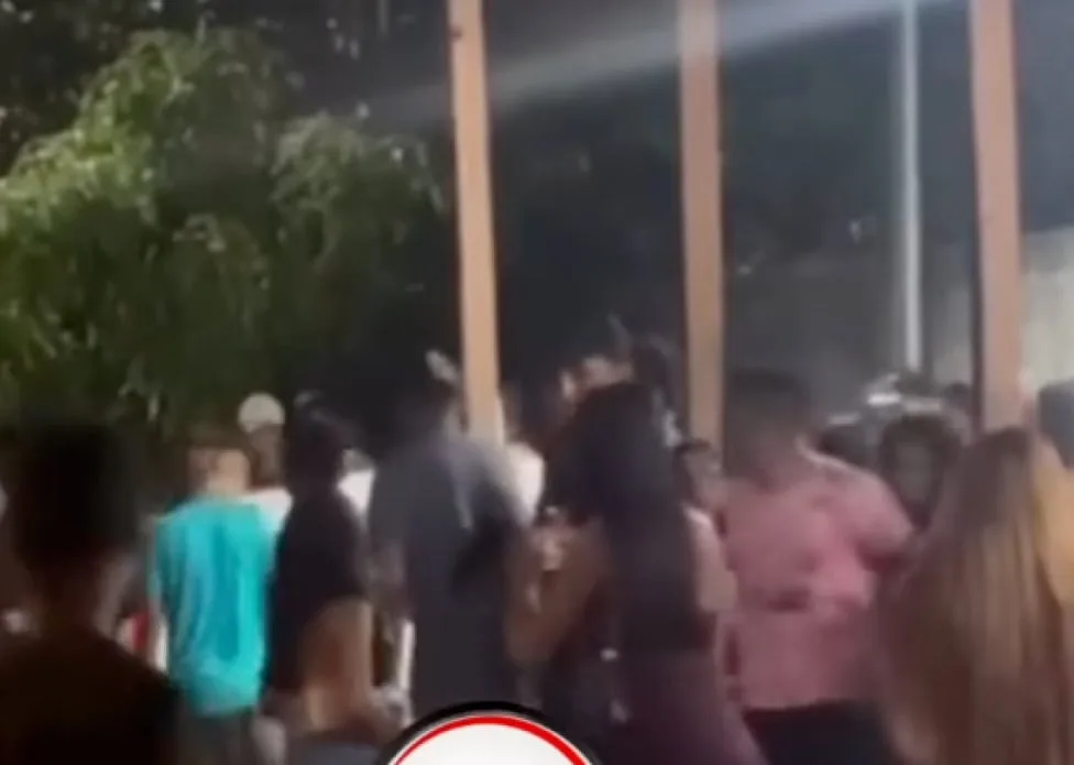 Vídeo mostra pancadaria durante aniversário de casa noturna em Sena Madureira