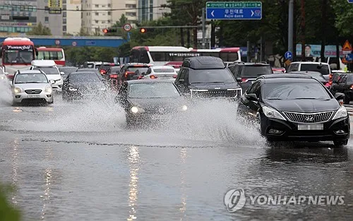 보성 시간당 124.6㎜ 극한 호우…광복절 연휴 거제보다 더 왔다