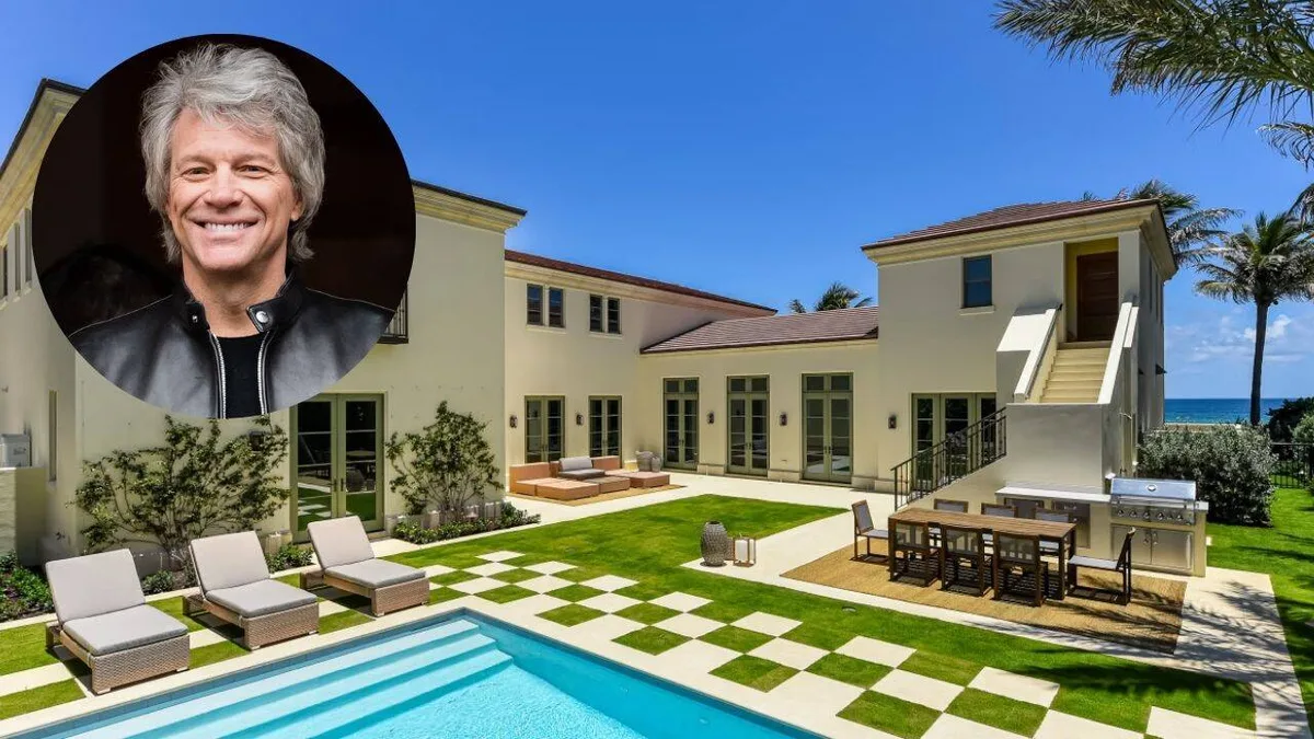 In 2018, Jon Bon Jovi paid $10 million for a Palm Beach home, demolished it and rebuilt