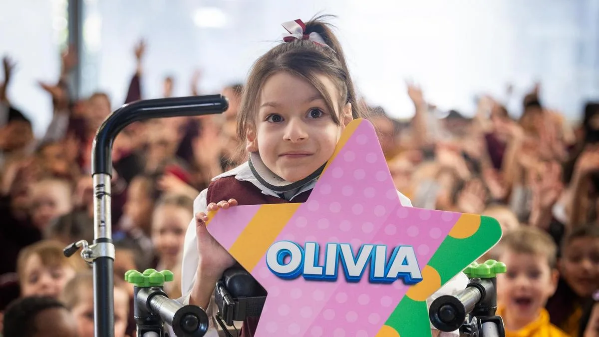 Little Telethon Stars 2026: Meet Olivia Street who lives with Collagen VI Myopathy and Scoliosis