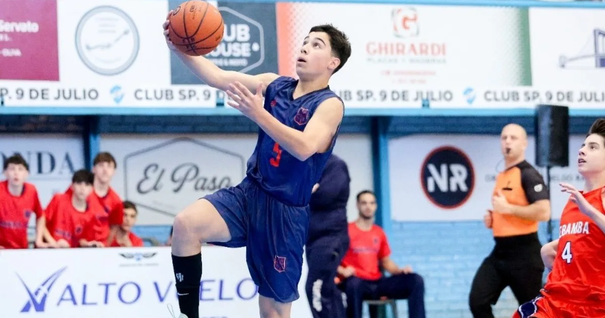Santa Fe salió campeón del Argentino de Infantiles de básquet