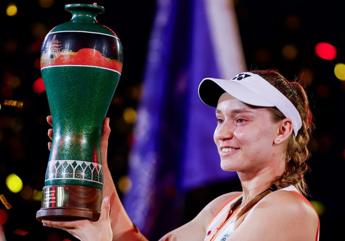 Atual campeã, Rybakina lidera a chave no WTA 500 de Ningbo
