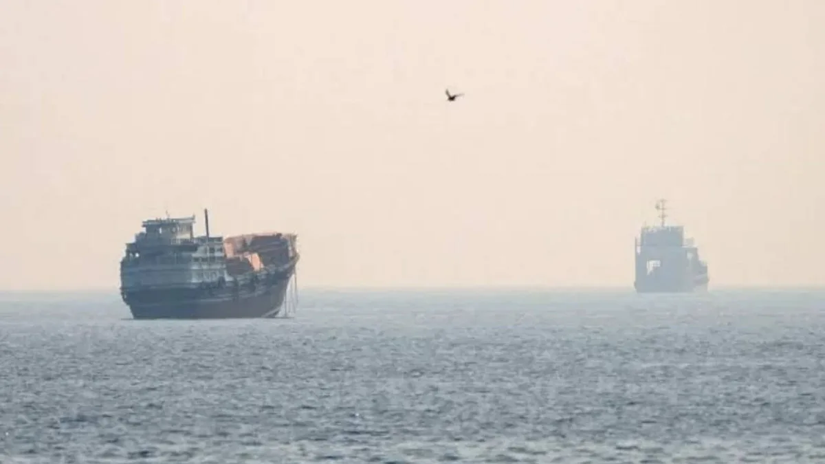 Two vessels carrying 24 Indian seafarers hit by projectiles, drone in separate incidents; all safe