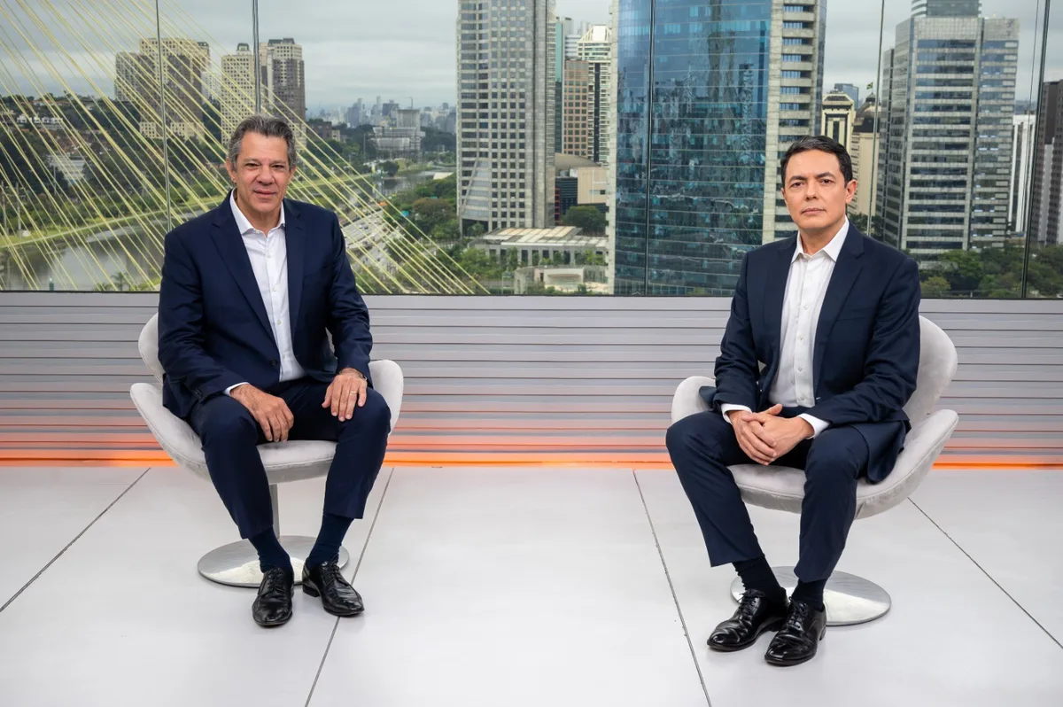 Fernando Haddad (PT) é entrevistado na Globo; veja íntegra