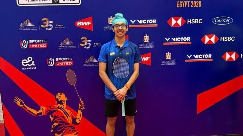 Meet Jagsher Khangurra: India's 15-year-old badminton star with gold in his sights