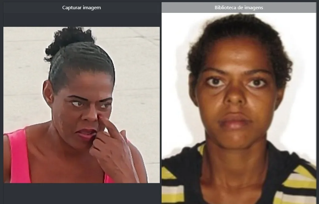 Foragida capturada em Vila Velha marca 900 prisões por reconhecimento facial no ES
