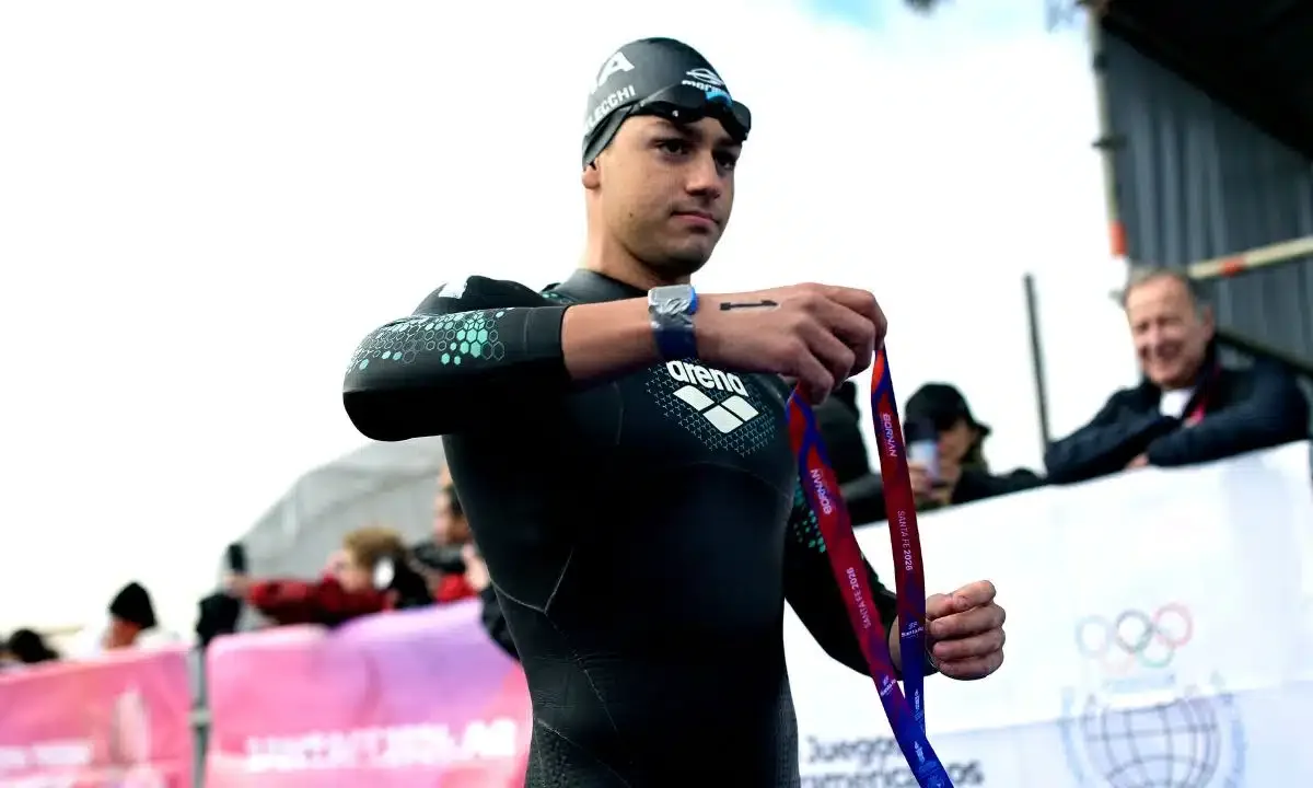 Brasil abre maratona aquática com ouro e bronze nos Jogos Sul-Americanos